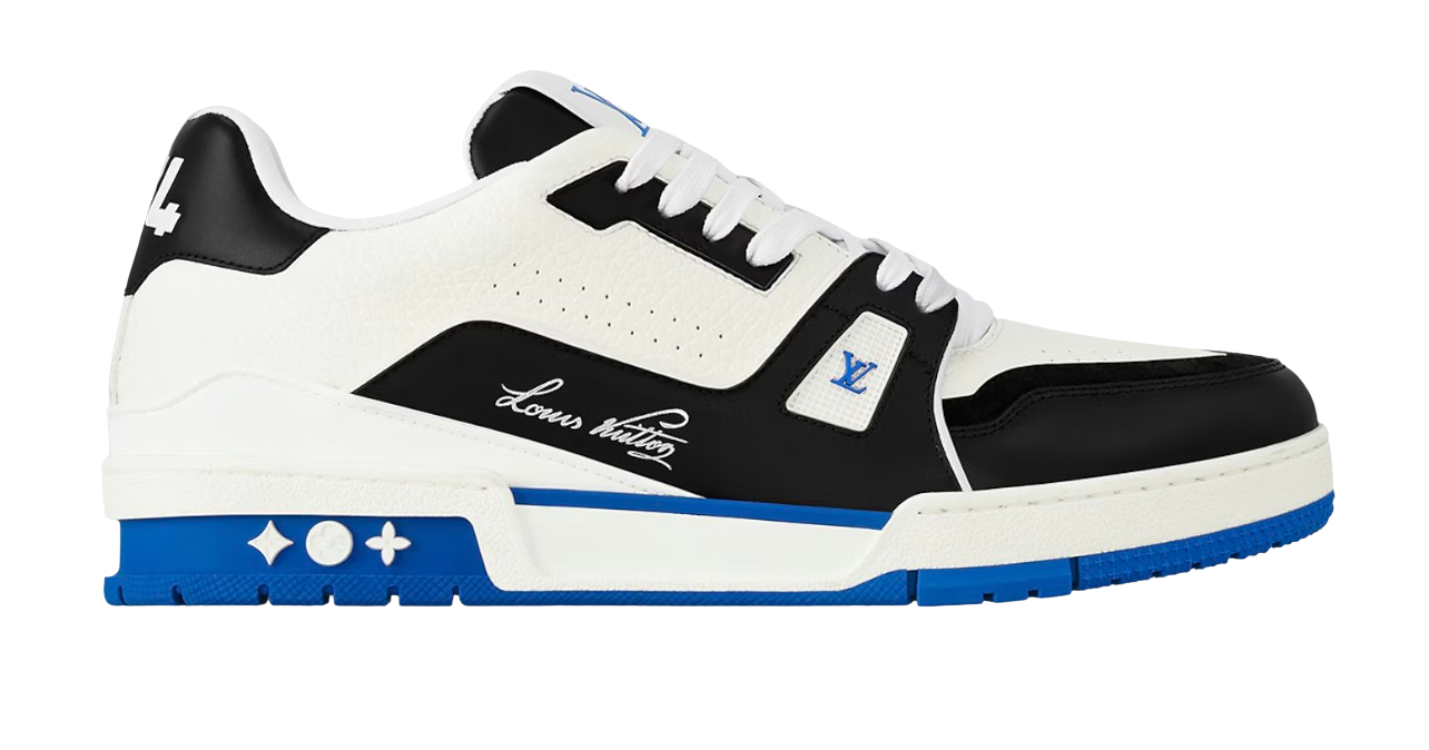 Louis Vuitton LV Trainer 'White/Black/Blue'