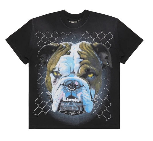 Hellstar 'Beware Of Dog' Black Tee