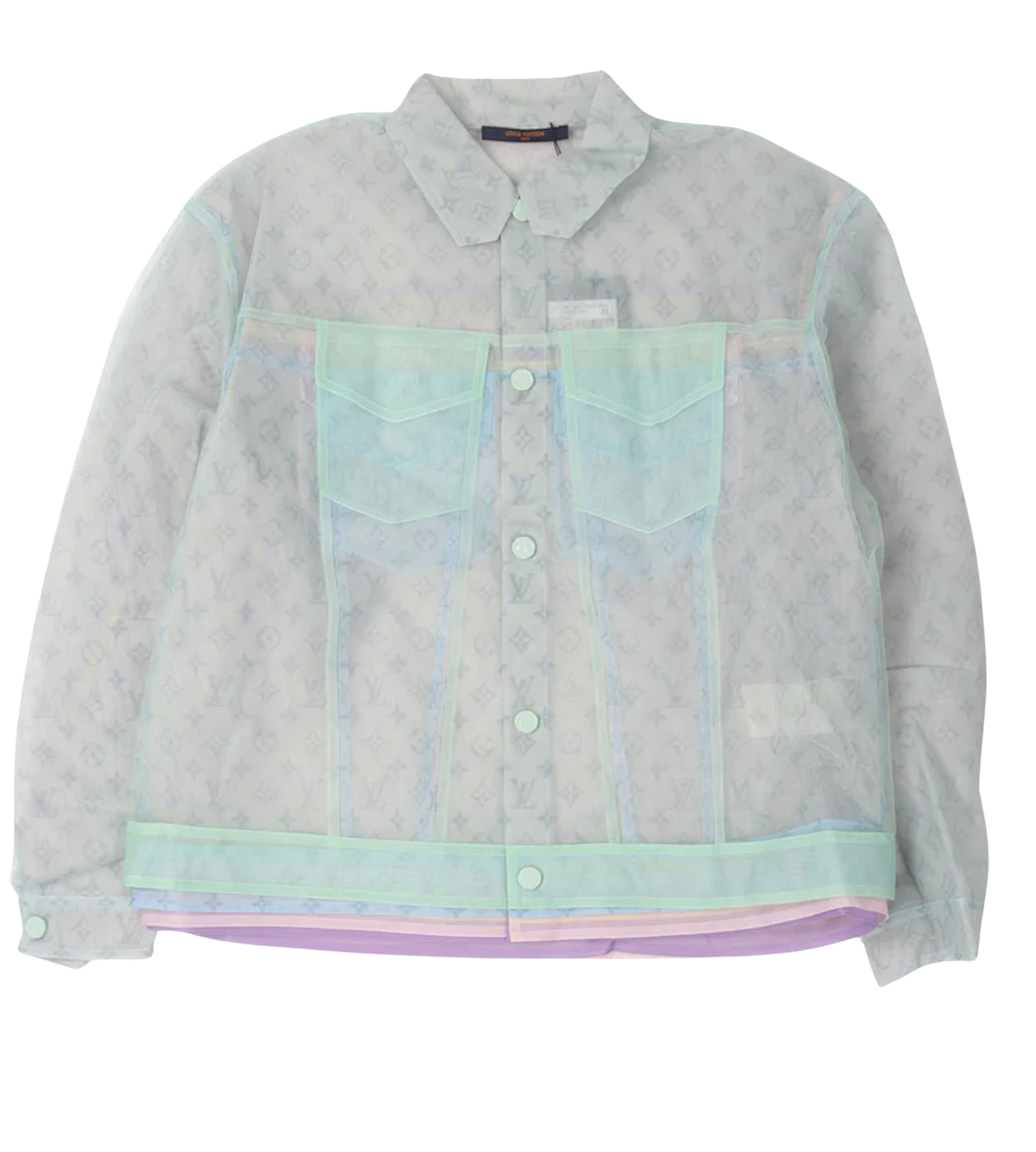 Louis Vuitton 'Multicolor' Monogram Tulle Jacket