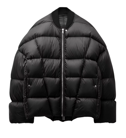 Rick Owens 'Black' Flight Puffer Jacket