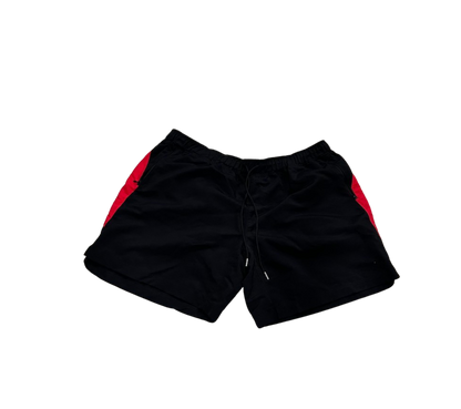 Hellstar 'Black Red' Nylon Shorts